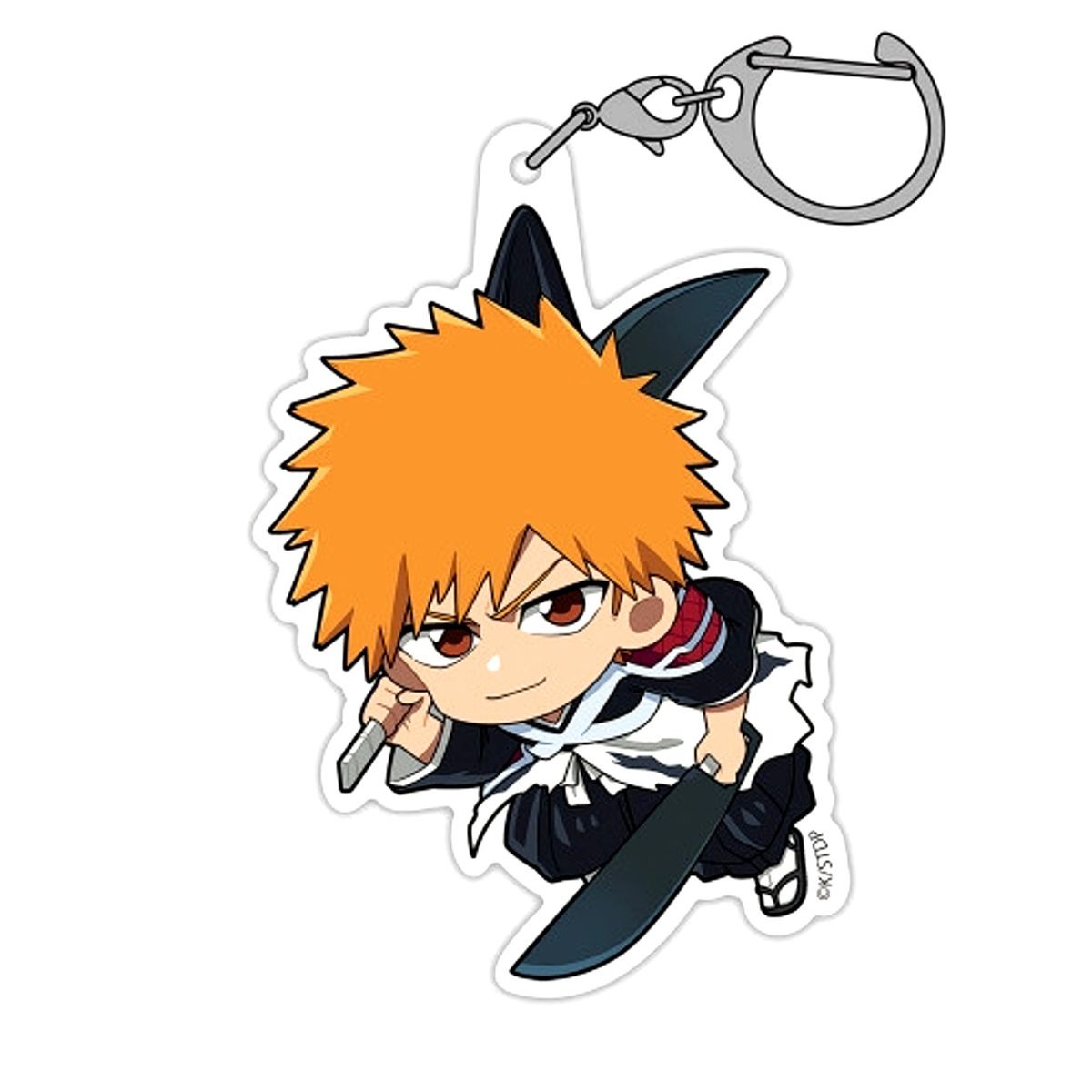 BLEACH Thousand-Year Blood War Ichigo Kurosaki Acrylic Tsumamare Thousand-Year Blood War Ver. Goods - Keychain [NEW]