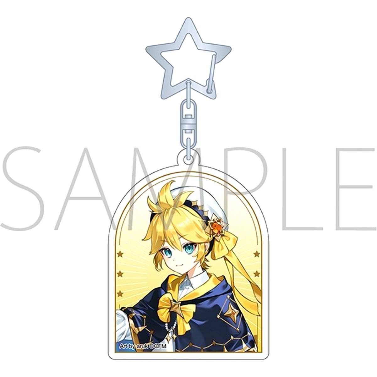 Hatsune Miku Series Acrylic Keychain / Len Kagamine Goods - Keychain [NEW]