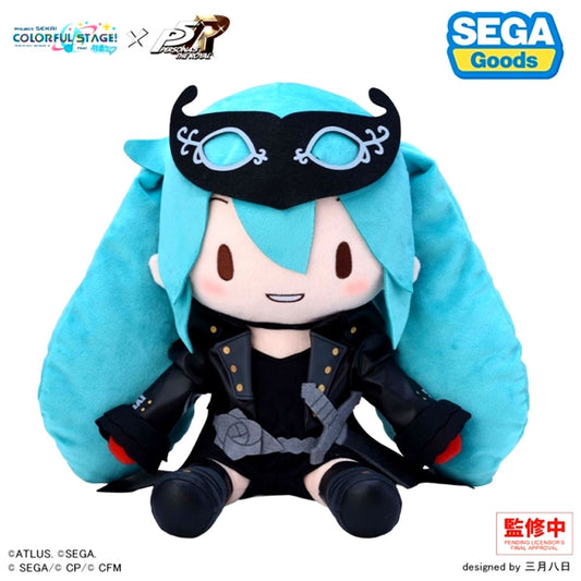 Hatsune Miku: Colorful Stage! x Persona 5 Royal Fuwapuchi Plush Toys Hatsune Miku (L) Goods - Plush Toys [NEW]