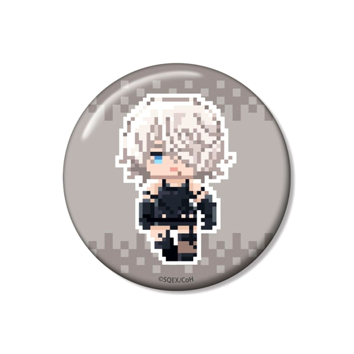 Anime NieR:Automata Ver1.1a A2 DOT DOT 100mm Button ver.A Goods - Badge [NEW]