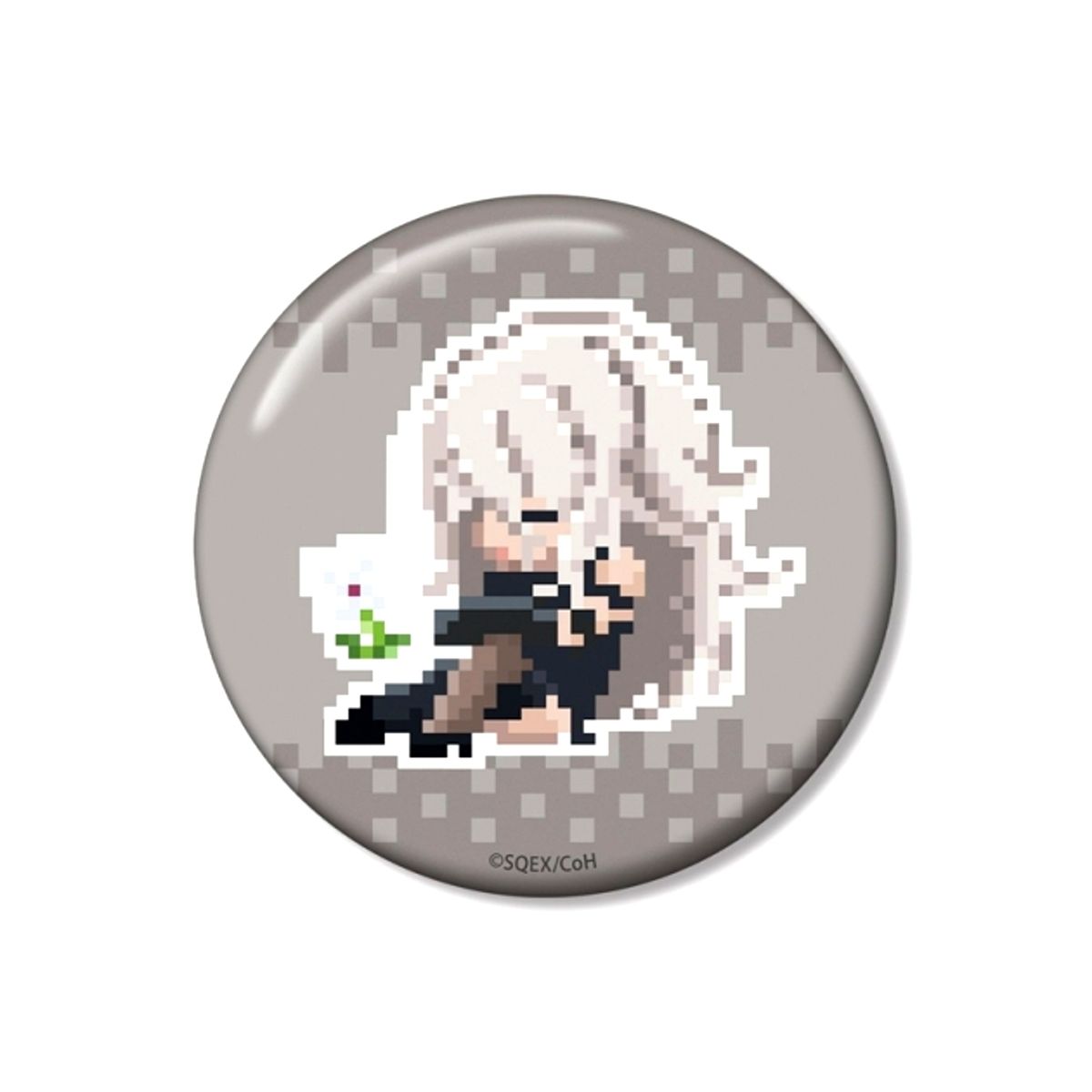 Anime NieR:Automata Ver1.1a A2 DOT DOT 100mm Button ver.B Goods - Badge [NEW]