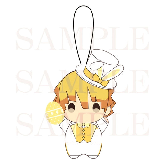 Anime Demon Slayer: Kimetsu no Yaiba Yurafuwa Mini Mini Plush Toys Easter ver. Zenitsu Agatsuma Goods - Plush Toys [NEW]