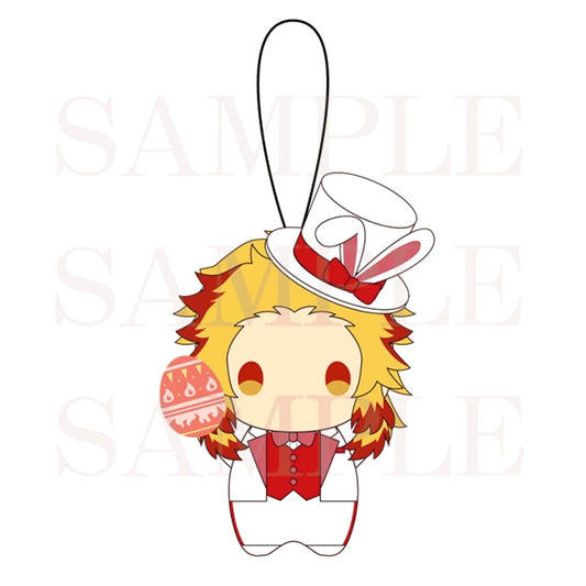 Anime Demon Slayer: Kimetsu no Yaiba Yurafuwa Mini Mini Plush Toys Easter ver. Kyojuro Rengoku Goods - Plush Toys [NEW]