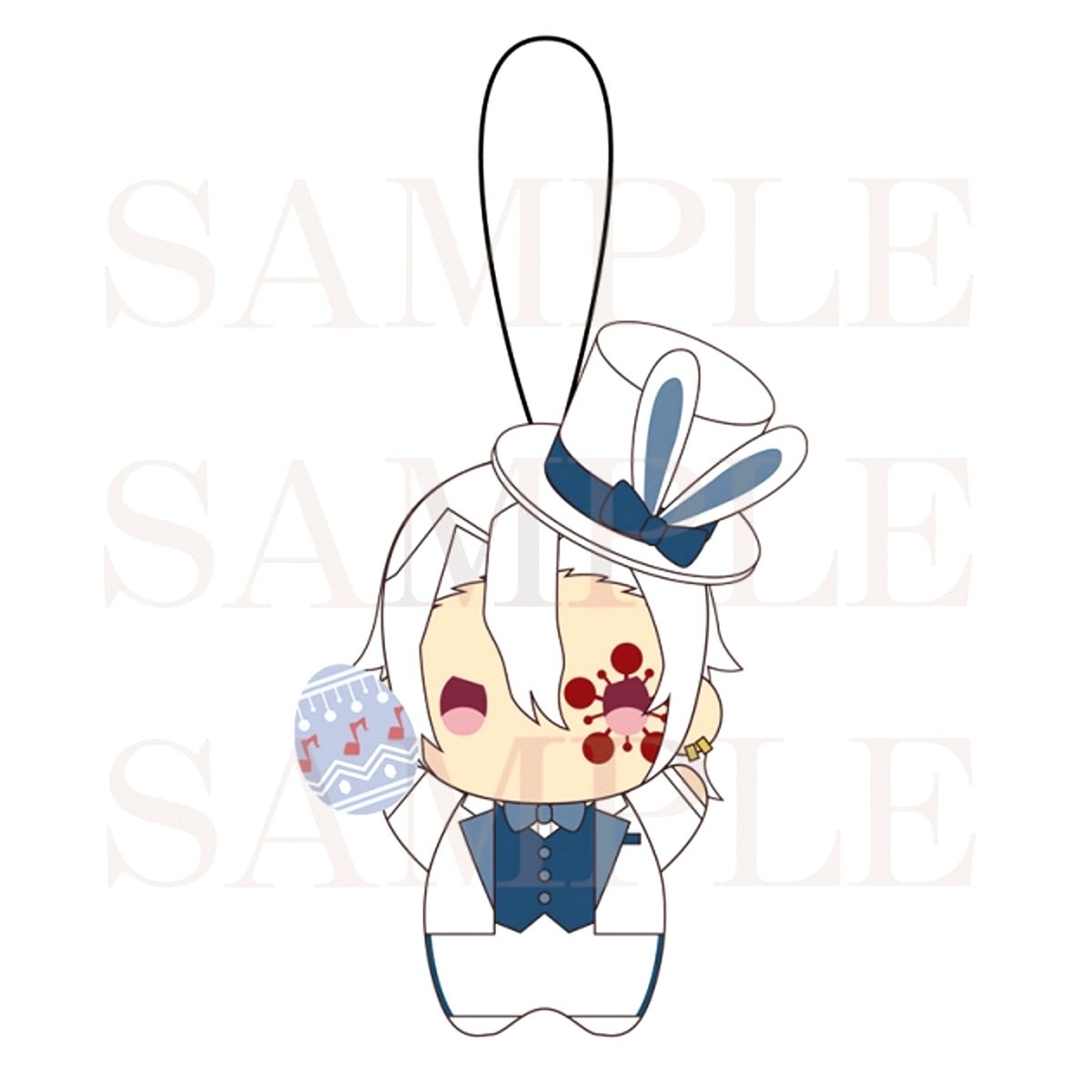 Anime Demon Slayer: Kimetsu no Yaiba Yurafuwa Mini Mini Plush Toys Easter ver. Tengen Uzui Goods - Plush Toys [NEW]