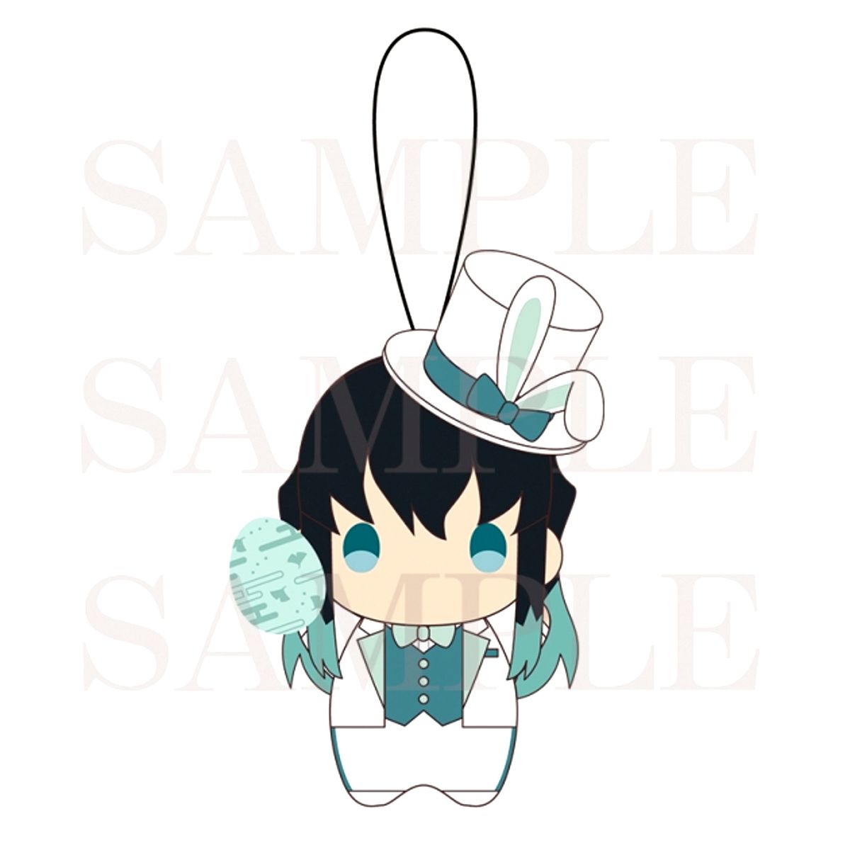 Anime Demon Slayer: Kimetsu no Yaiba Yurafuwa Mini Mini Plush Toys Easter ver. Muichirou Tokitou Goods - Plush Toys [NEW]