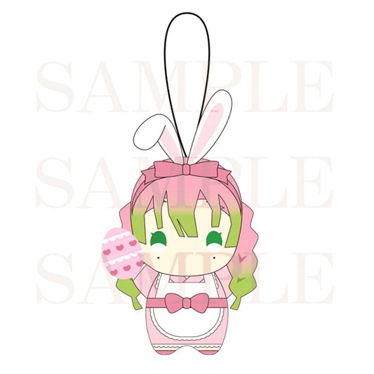 Anime Demon Slayer: Kimetsu no Yaiba Yurafuwa Mini Mini Plush Toys Easter ver. Mitsuri Kanroji Goods - Plush Toys [NEW]