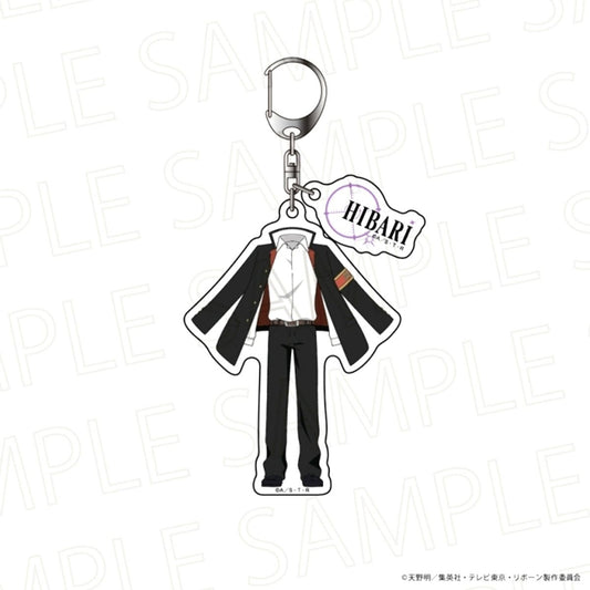 TV Anime Reborn! Costume Acrylic Charms Kyoya Hibari Goods - Charm [NEW]