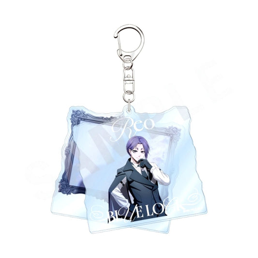 TV Anime Blue Lock Slide Acrylic Keychain Art Collection ver.(Reo Mikage) Goods - Keychain [NEW]