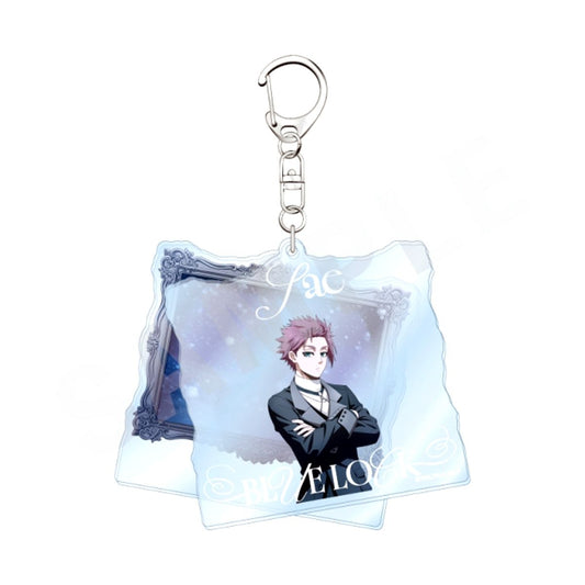 TV Anime Blue Lock Slide Acrylic Keychain Art Collection ver.(Sae Itoshi) Goods - Keychain [NEW]