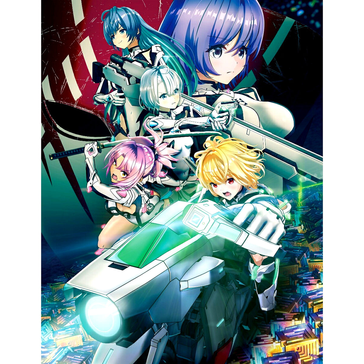 Expelled from Paradise: Resonance of the Heart Original Soundtrack with First-Come Bonus Jacket Illustration Sticker [NEW]