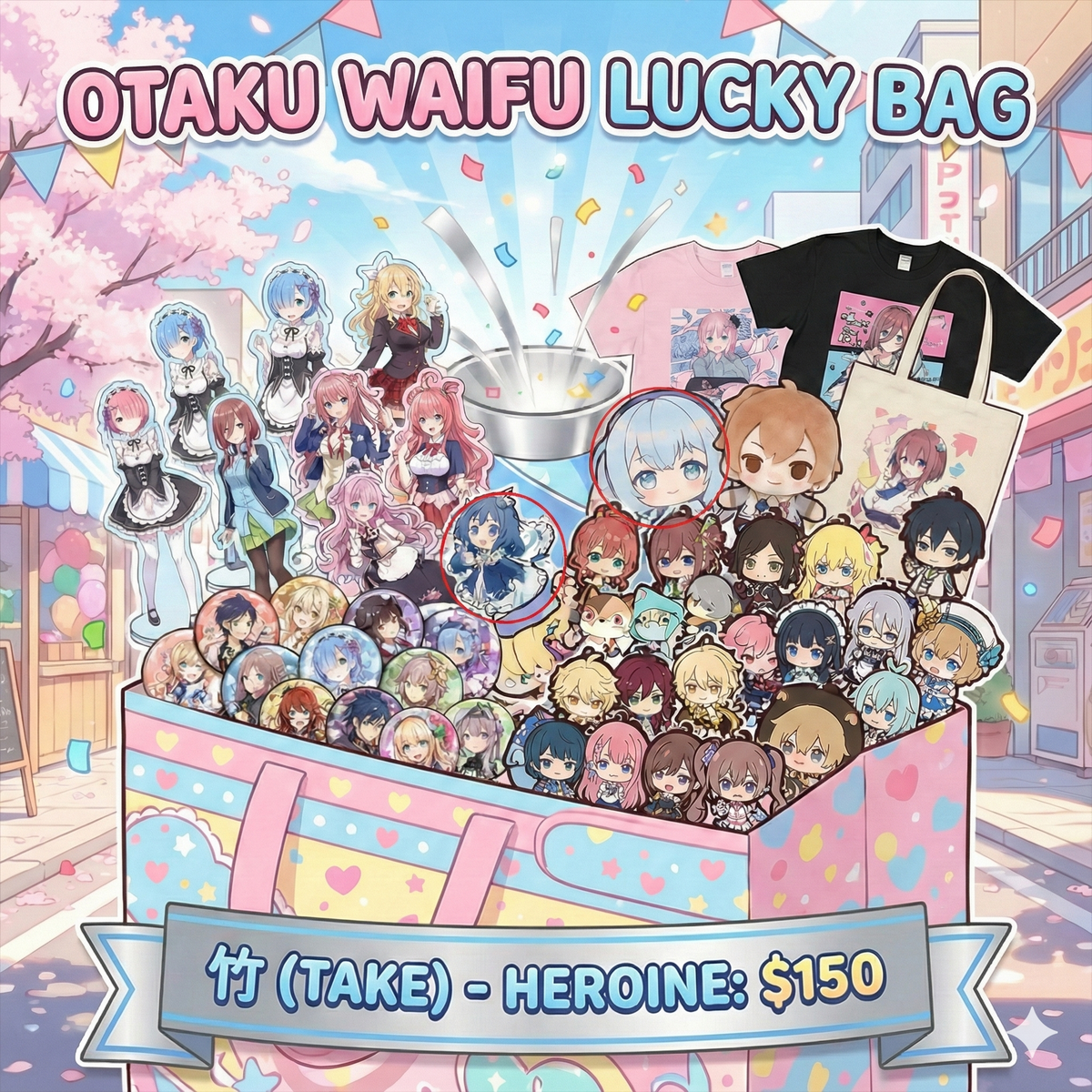 OTAKU WAIFU - Take [Lucky Bag Fukubukuro]