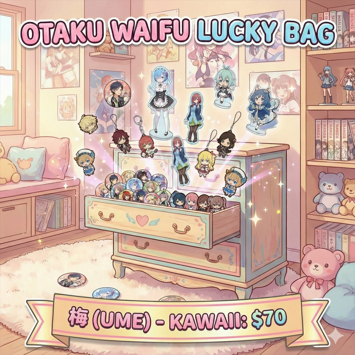 OTAKU WAIFU - Ume [Lucky Bag Fukubukuro]