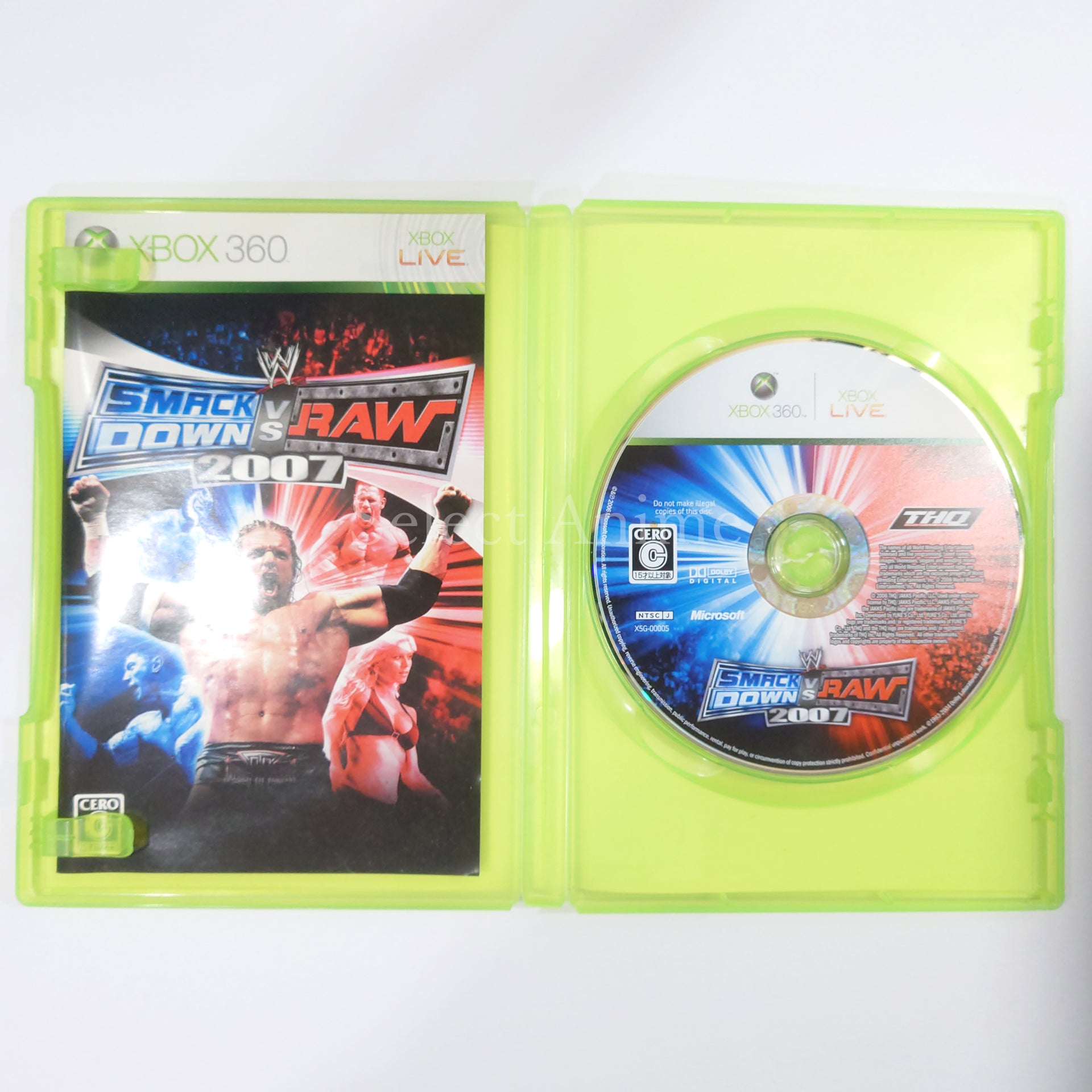 WWE SmackDown vs. Raw 2007 Xbox 360 [USED]