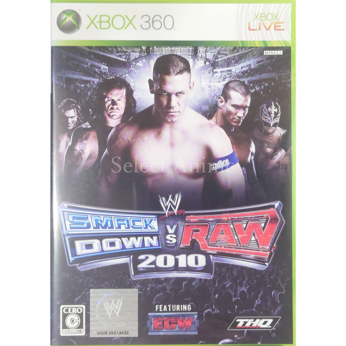WWE SmackDown vs. Raw 2010 Xbox 360 [USED]