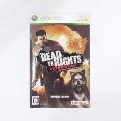 Dead to Rights: Retribution Xbox 360 [USED]