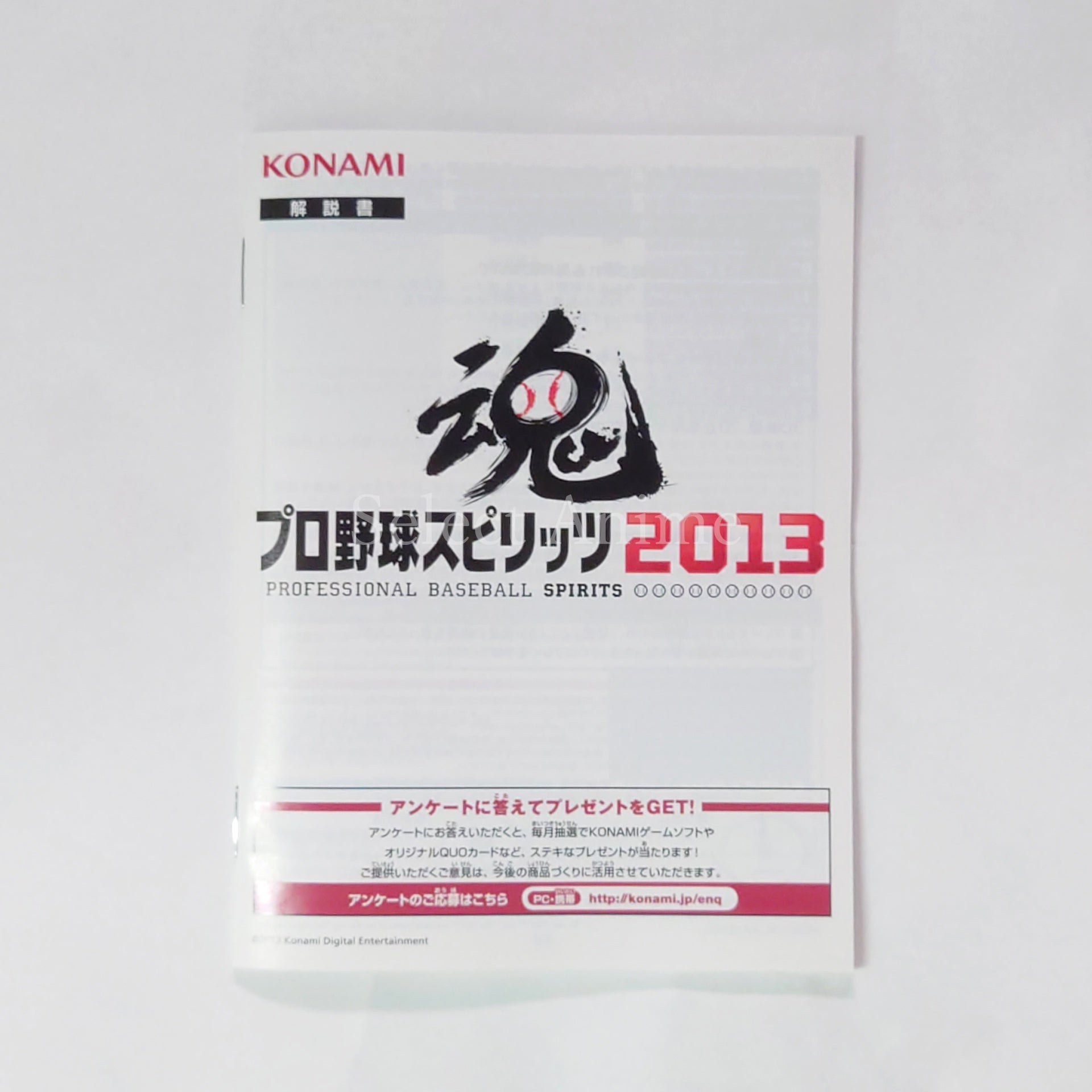 Pro Yakyu Spirits 2013 PlayStation 3 [USED]