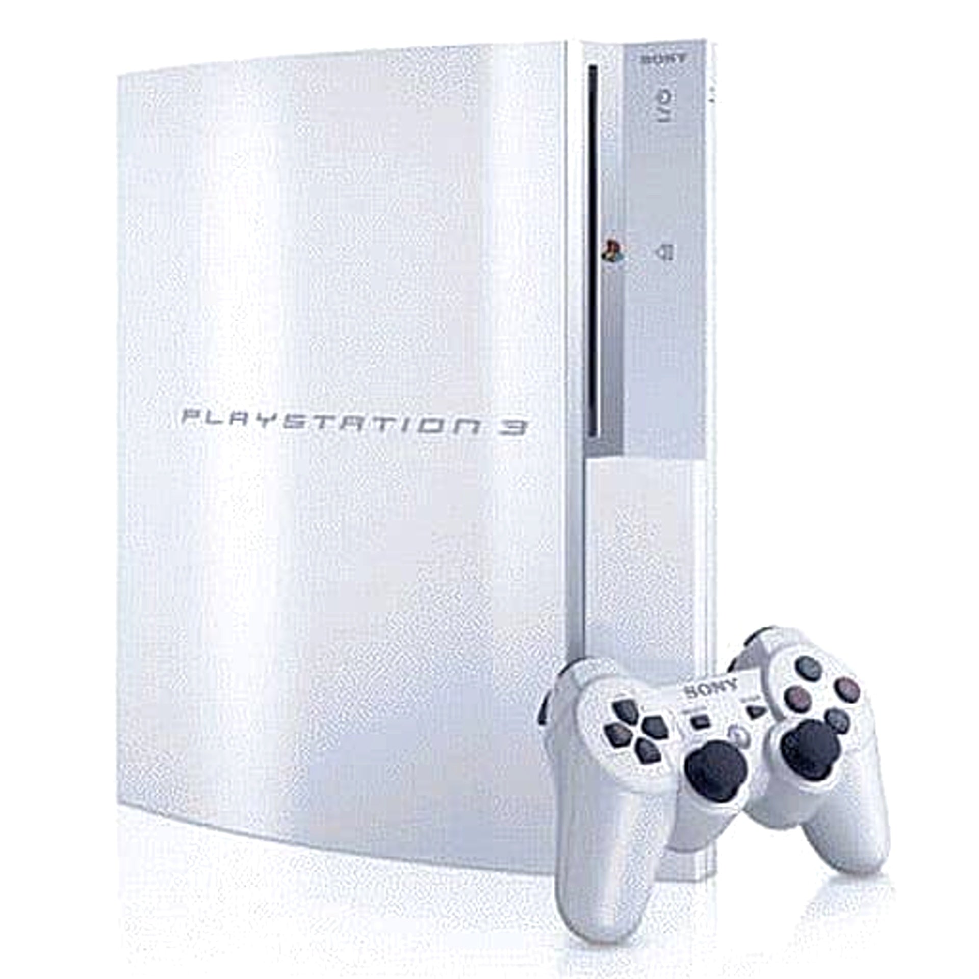 Sony PlayStation 3 Ceramic White 80GB CECH-L00CW Console with Box and Charger NTSC-J PlayStation 3 Series Console [USED]