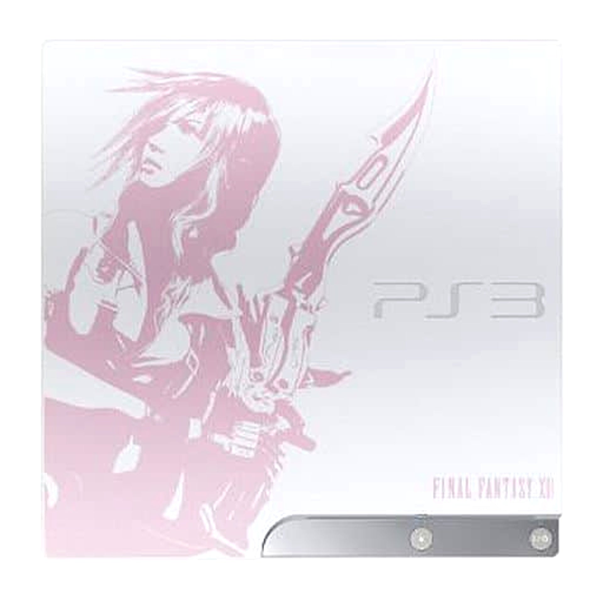 Sony PlayStation 3 Ceramic White Final Fantasy XIII LIGHTNING EDITION CEJH-10008 Console with Box and Charger NTSC-J PlayStation 3 Series Console [USED]