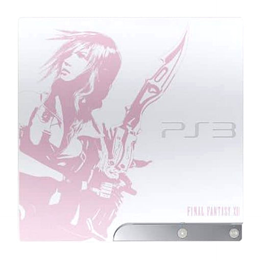 Sony PlayStation 3 Ceramic White Final Fantasy XIII LIGHTNING EDITION CEJH-10008 Console with Box and Charger NTSC-J PlayStation 3 Series Console [USED]