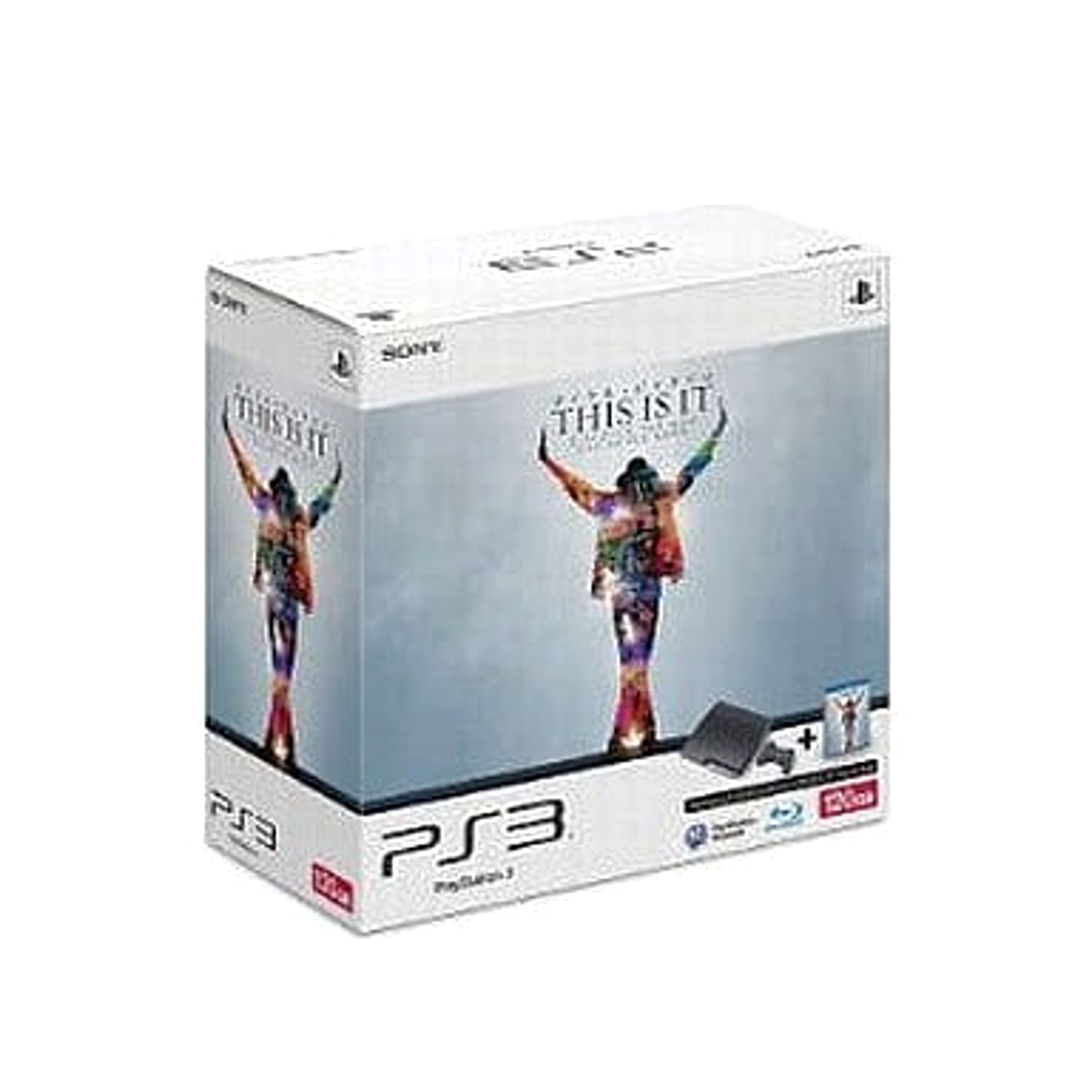 Sony PlayStation 3 Charcoal Black 120GB THIS IS IT Special Pack CECH-2000A Console with Box and Charger NTSC-J PlayStation 3 Series Console [USED]