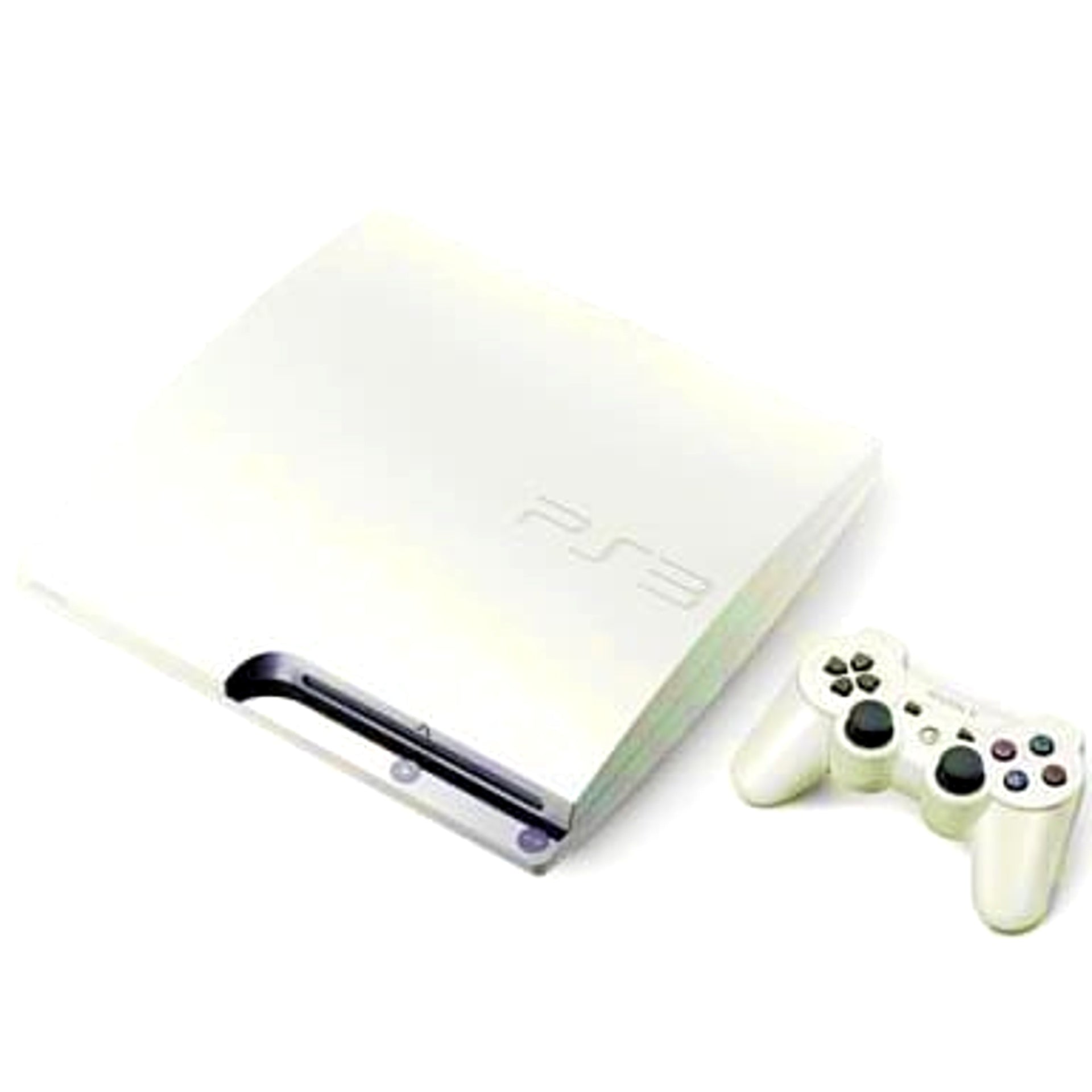 Sony PlayStation 3 Classic White 320GB CECH-2500BLW Console with Box and Charger NTSC-J PlayStation 3 Series Console [USED]