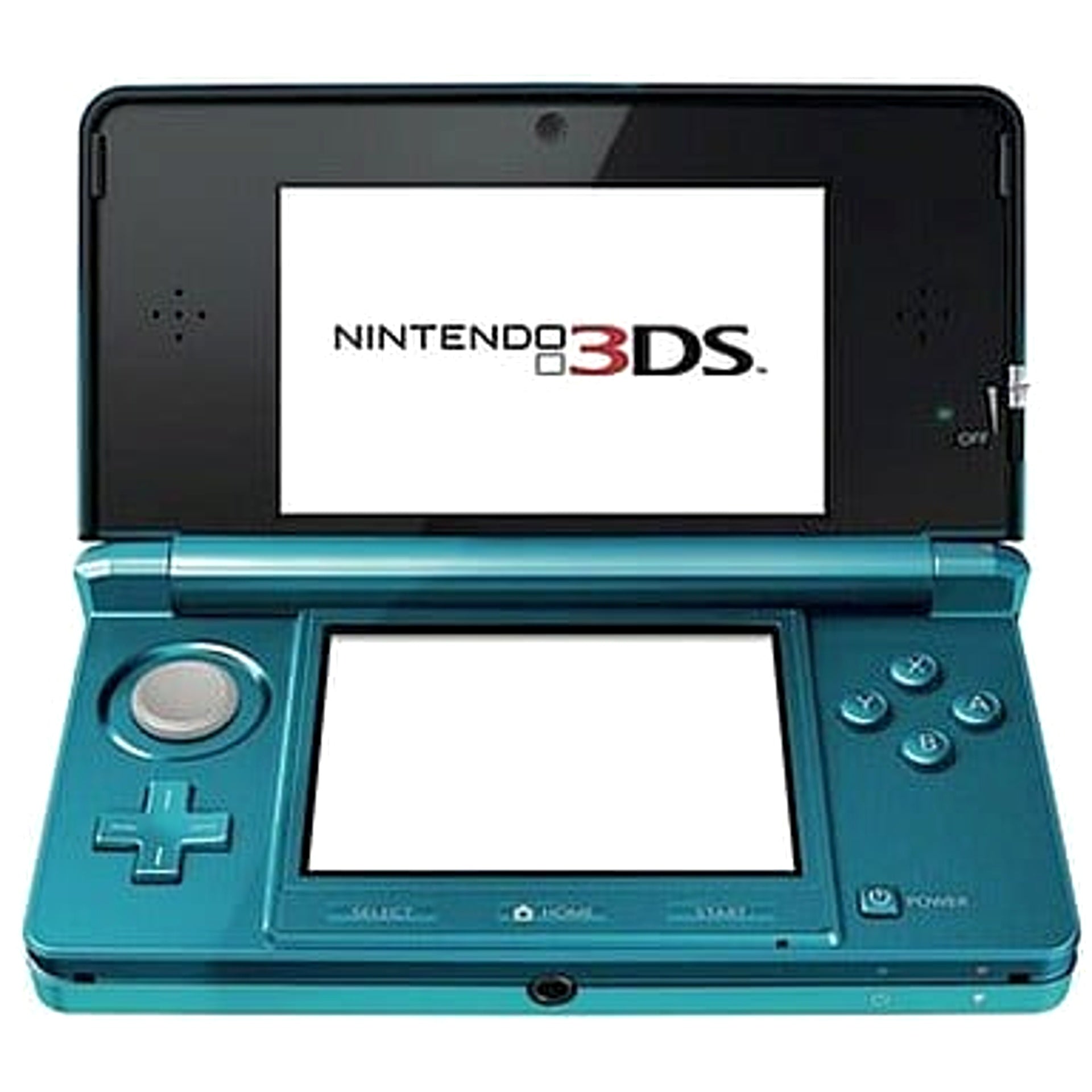 Nintendo 3DS Aqua Blue CTR-S-BAAA Console with Box and Charger NTSC-J Nintendo 3DS Series Console [USED]