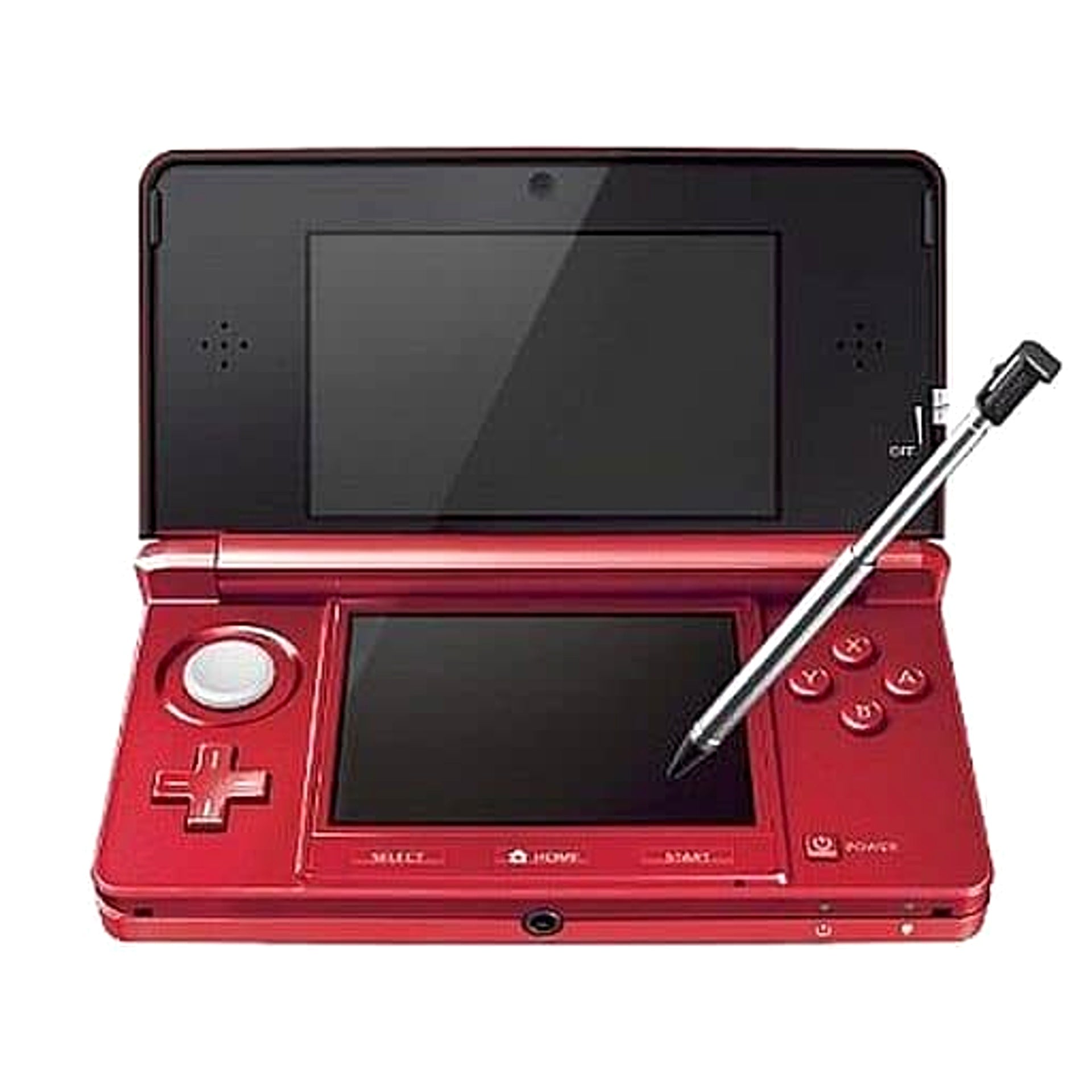 Nintendo 3DS Flare Red CTR-S-RAAA Console with Box and Charger NTSC-J Nintendo 3DS Series Console [USED]