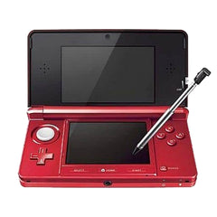 Nintendo 3DS Flare Red CTR-S-RAAA Console with Box and Charger NTSC-J Nintendo 3DS Series Console [USED]