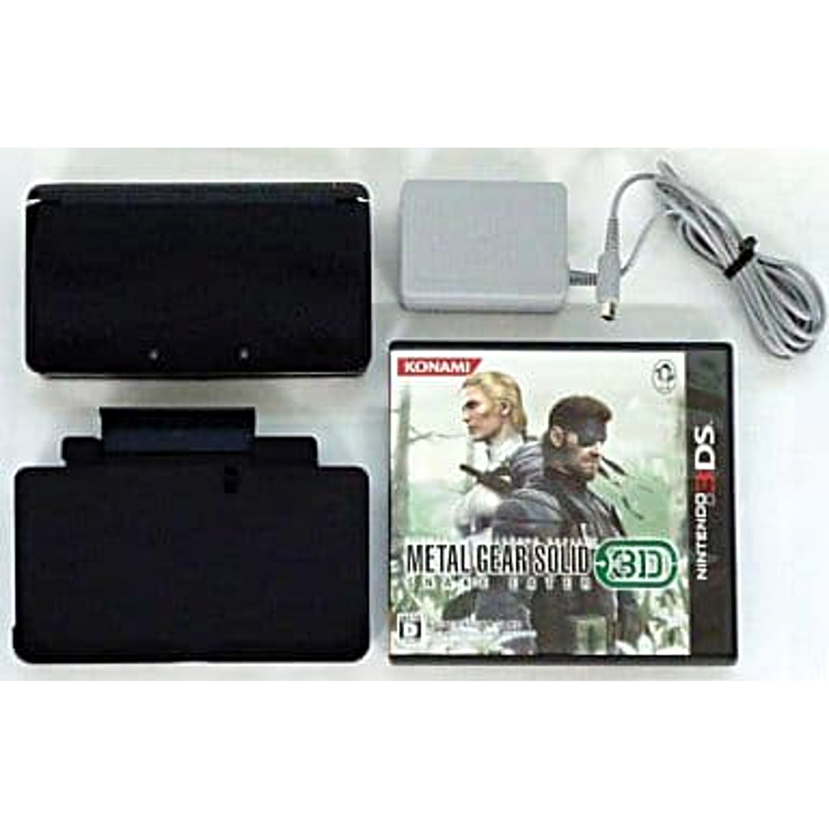 Nintendo 3DS METAL GEAR SOLID 3: SNAKE EATER 3D Premium Package CTR-S-KDAJ Console with Box and Charger NTSC-J Nintendo 3DS Series Console [USED]