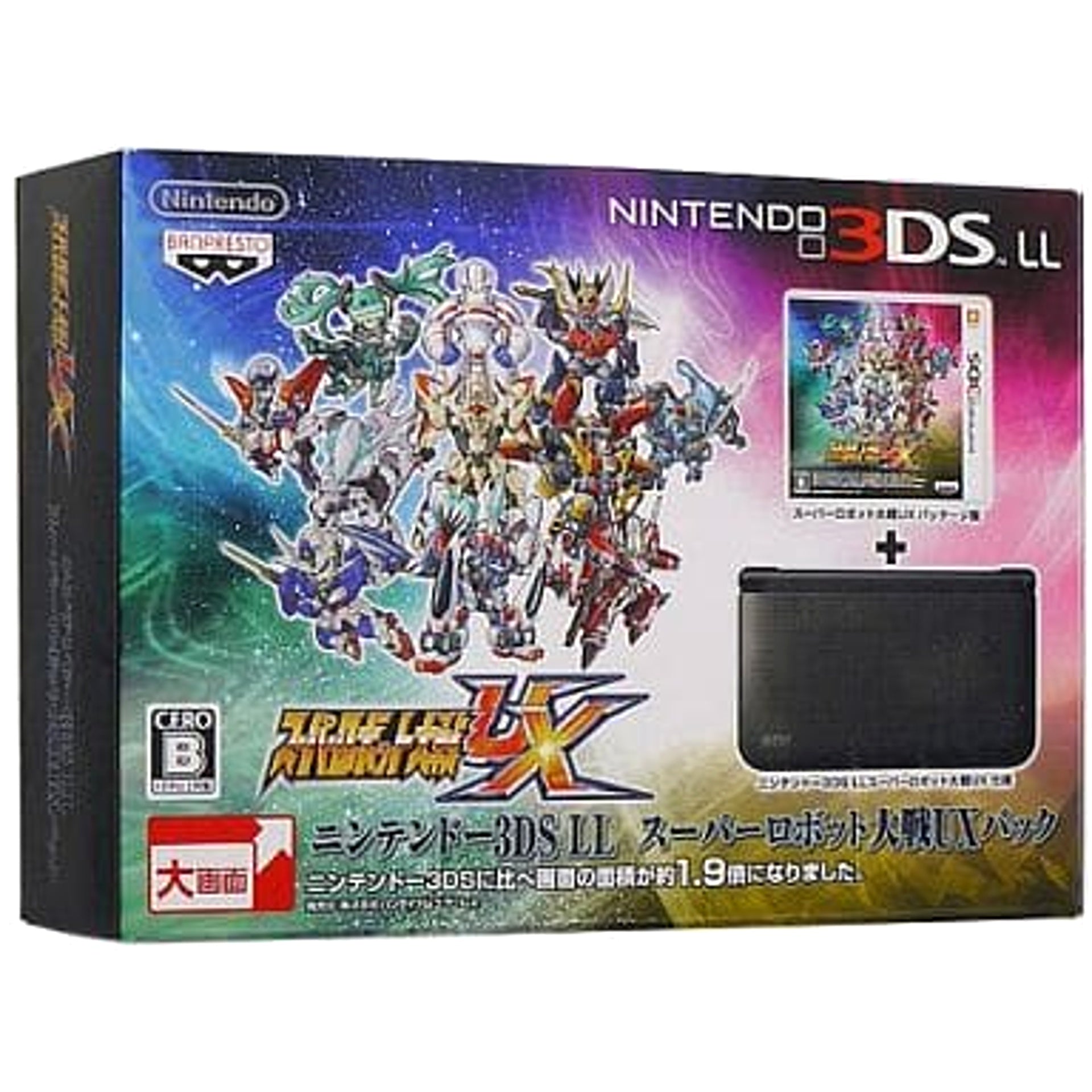 Nintendo 3DS LL Super Robot Wars UX Console with Box NTSC-J Nintendo 3DS Series Console [USED]