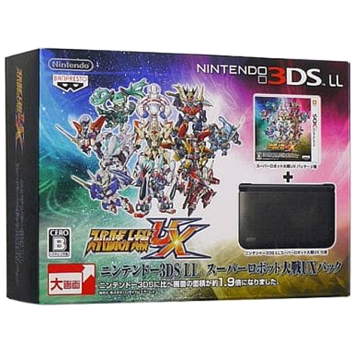Nintendo 3DS LL Super Robot Wars UX Console with Box NTSC-J Nintendo 3DS Series Console [USED]