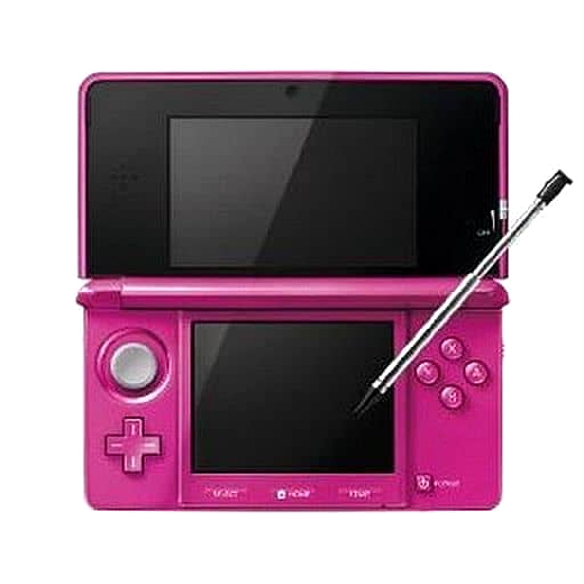 Nintendo 3DS Gloss Pink CTR-S-PDBA Console with Box and Charger NTSC-J Nintendo 3DS Series Console [USED]