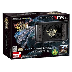 Nintendo 3DS LL Gore Magala Black Monster Hunter 4 Specifications Console with Box NTSC-J Nintendo 3DS Series Console [USED]