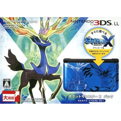 Nintendo 3DS LL Xerneas Yveltal Blue Pokemon X Pack Console with Box NTSC-J Nintendo 3DS Series Console [USED]