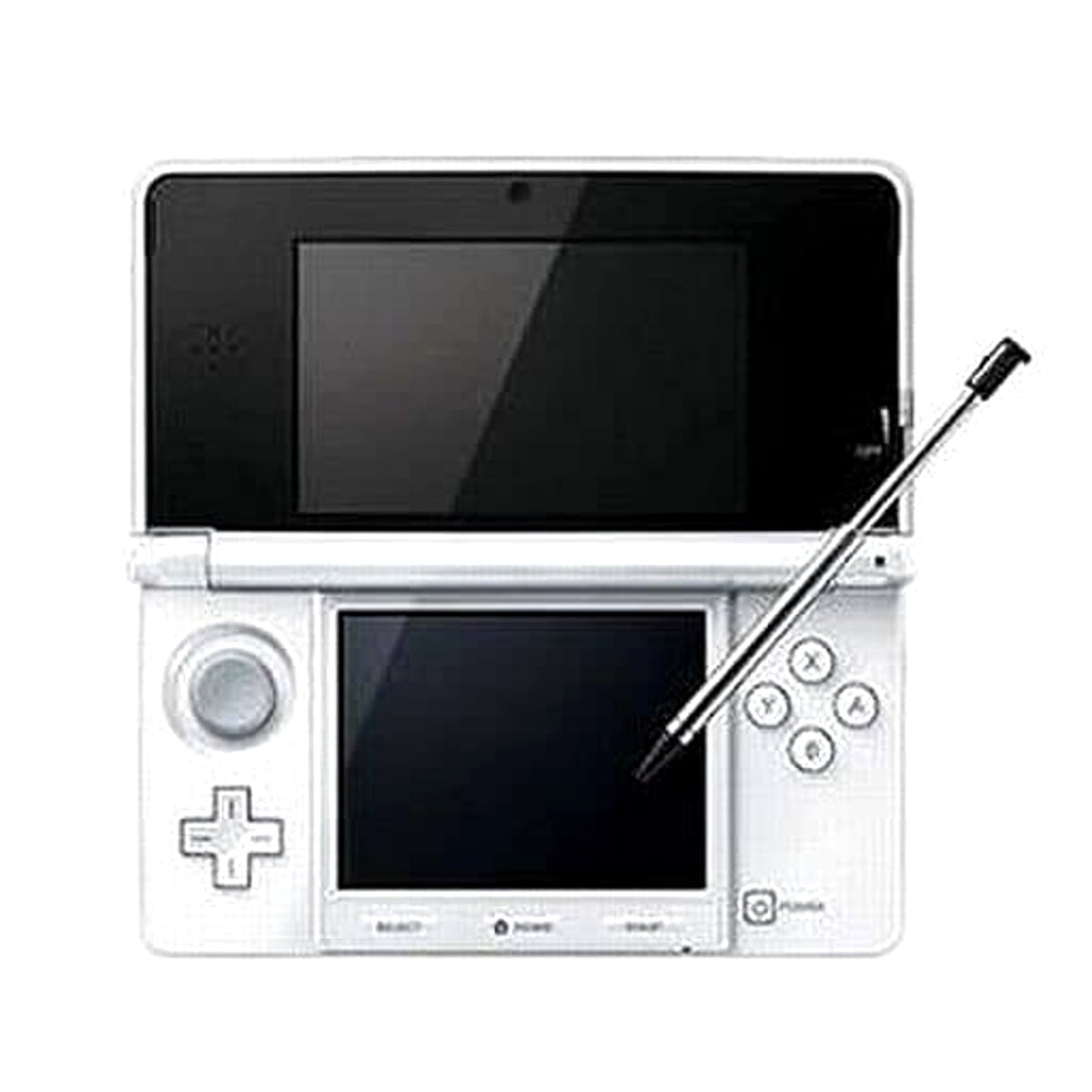 Nintendo 3DS Pure White Console with Box and Charger NTSC-J Nintendo 3DS Series Console [USED]