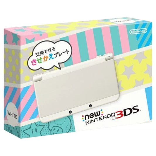 New Nintendo 3DS White KTR-S-WAAA Console with Box NTSC-J Nintendo 3DS Series Console [USED]