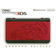 New Nintendo 3DS Groudon Edition Console with Box NTSC-J Nintendo 3DS Series Console [USED]