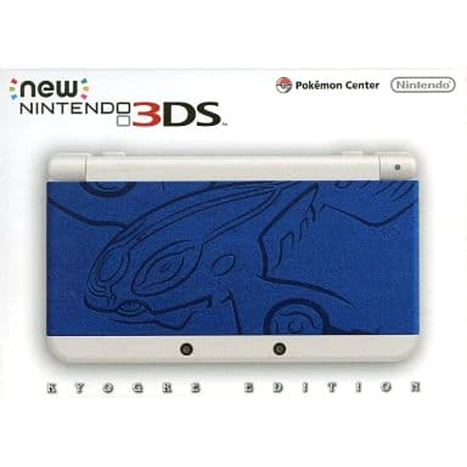 New Nintendo 3DS Kyogre Edition Console with Box NTSC-J Nintendo 3DS Series Console [USED]
