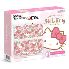 New Nintendo 3DS Hello Kitty Custom Cover Plate Pack KTR-S-WLAG Console with Box NTSC-J Nintendo 3DS Series Console [USED]