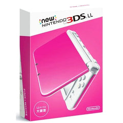 New Nintendo 3DS LL Pink X White RED-S-PAAA Console with Box NTSC-J Nintendo 3DS Series Console [USED]