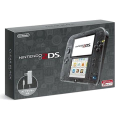 Nintendo 2DS Clear Black FTR-S-KCAA Console with Box and Charger NTSC-J Nintendo 3DS Series Console [USED]