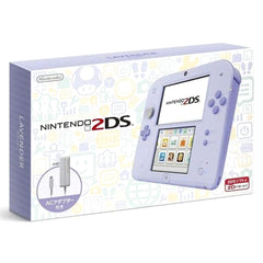 Nintendo 2DS Lavender FTR-S-UAAA Console with Box and Charger NTSC-J Nintendo 3DS Series Console [USED]