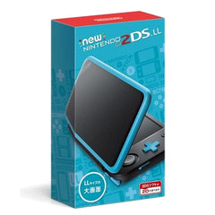 New Nintendo 2DS LL Black X Turquoise JAN-S-BAAA Console with Box NTSC-J Nintendo 3DS Series Console [USED]