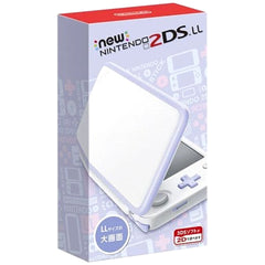 New Nintendo 2DS LL White X Lavender JAN-S-UAAA Console with Box NTSC-J Nintendo 3DS Series Console [USED]