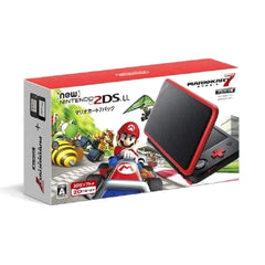 New Nintendo 2DS LL Mario Kart 7 Pack JAN-S-RADH Console with Box NTSC-J Nintendo 3DS Series Console [USED]