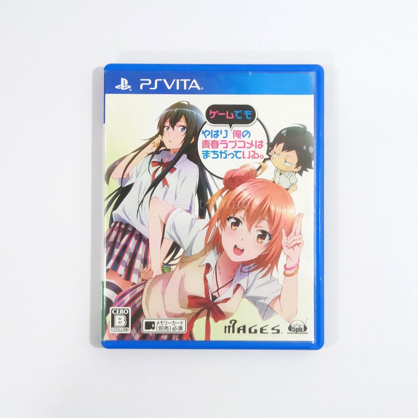 Yahari Game demo Ore no Seishun Love Come wa Machigatteiru. PlayStation Vita [USED]