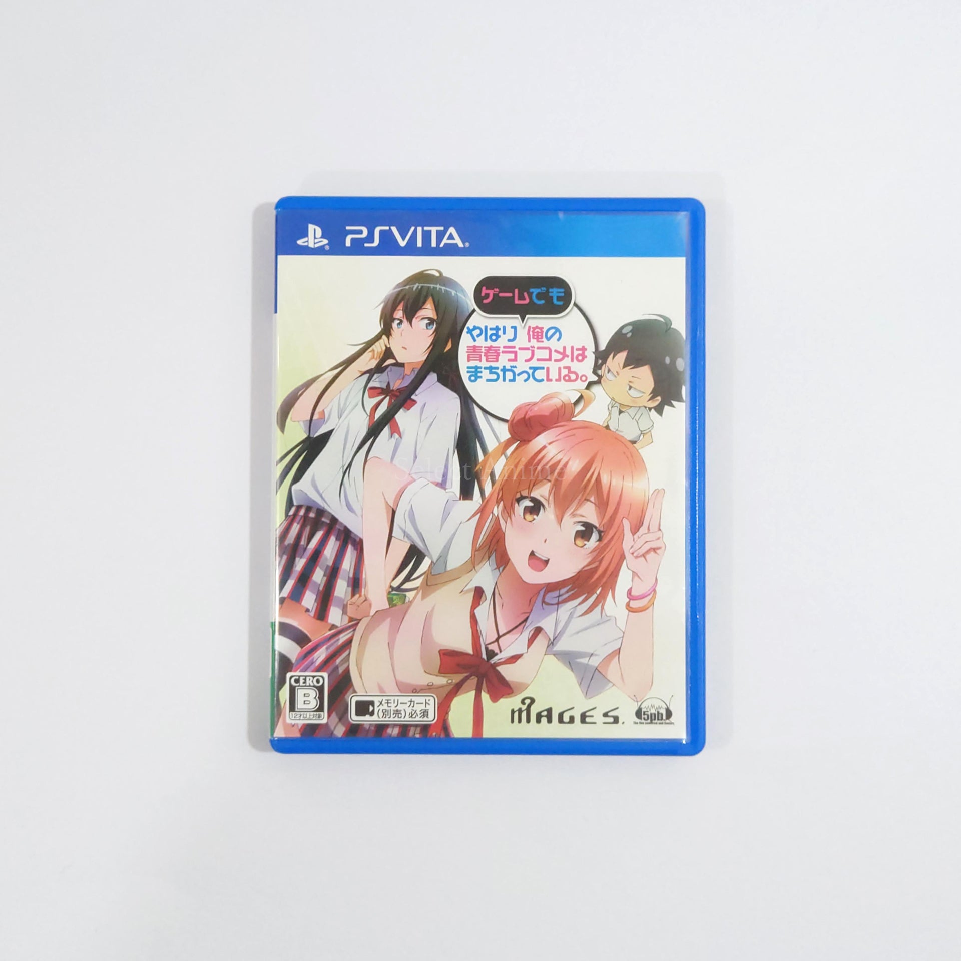 Yahari Game demo Ore no Seishun Love Come wa Machigatteiru. PlayStation Vita [USED]