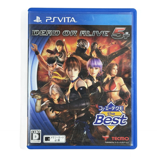 Dead or Alive 5 Plus Koei Techo the Best PlayStation Vita [USED]