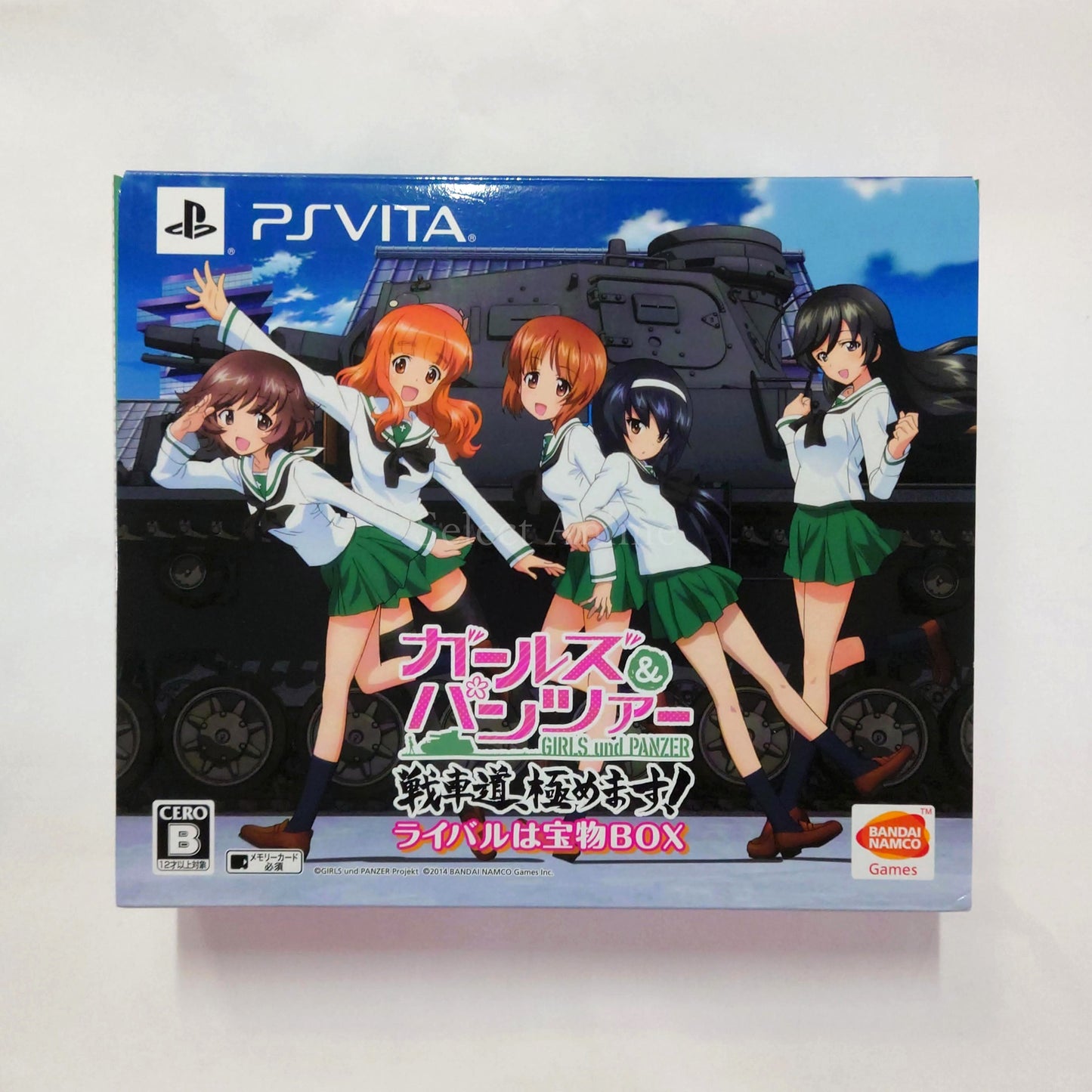Girls und Panzer: Senshado, Kiwamemasu! Rival wa Takaramono Box PlayStation Vita [USED]