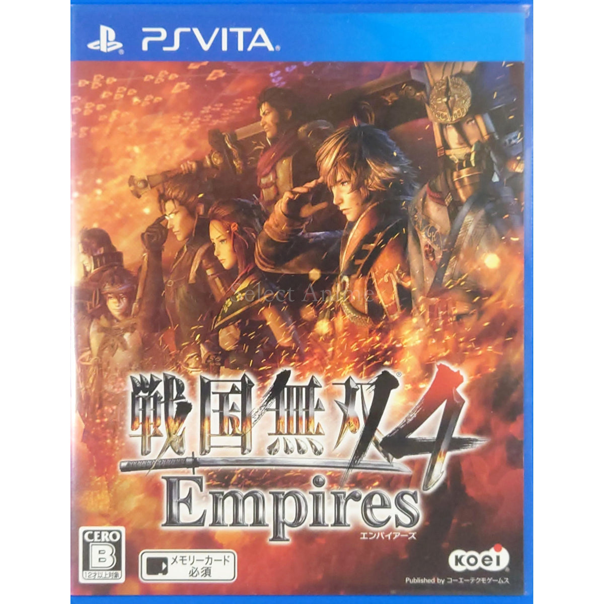 Samurai Warriors 4 Empires PlayStation Vita [USED]